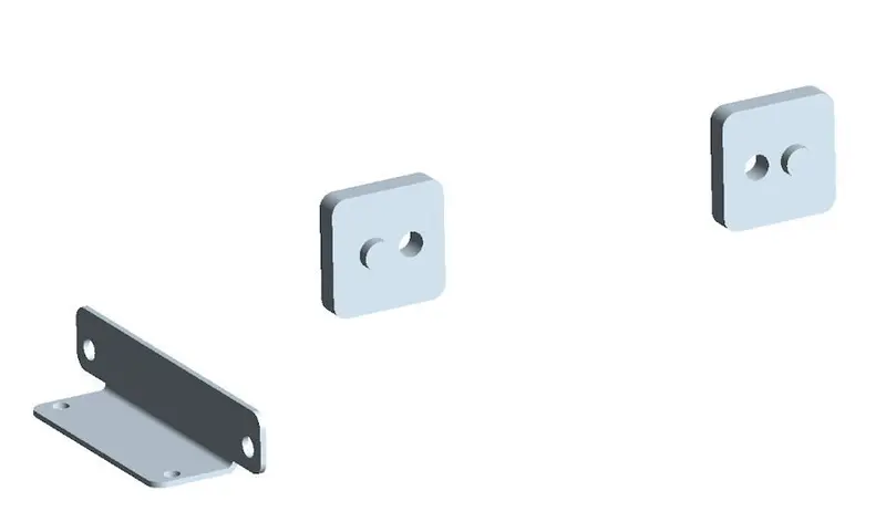 Adapterkit für VRX & AXON Seilwinden für Multi-Mount Träger "klein" 1-26378