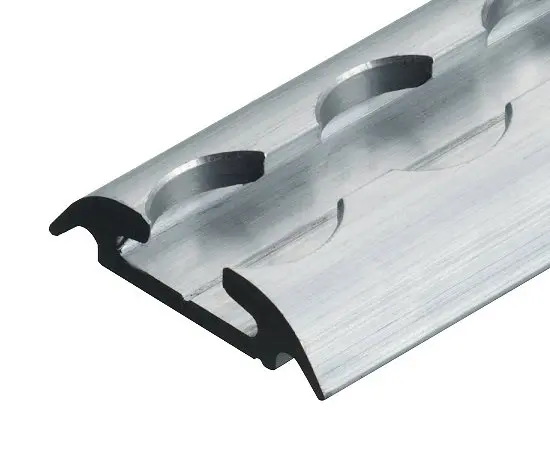 AJ-Airline Schiene, Aluminium, 1997mm Light, Aufbau halbrund,