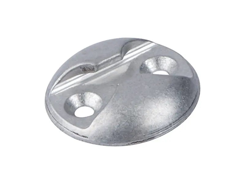 AJ-Airline, Zurrplatte, Aluminium, für Single-Stud, Belastbarkeit 400 daN