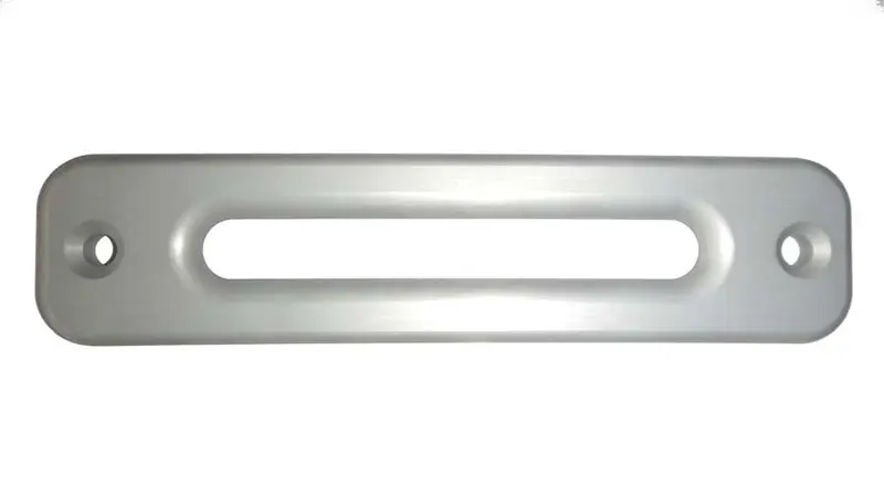 Aluseilfenster LA 254mm silber eloxiert, für Kunststoffseil