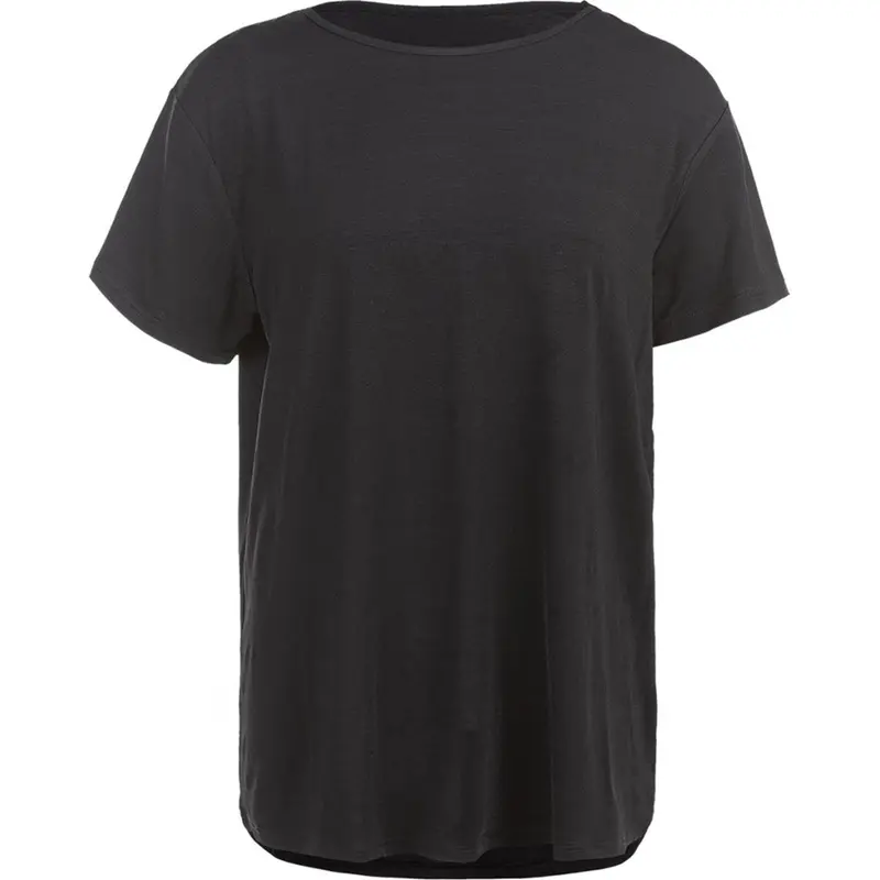 Athlecia Lizzy W Slub S/S Tee black melange