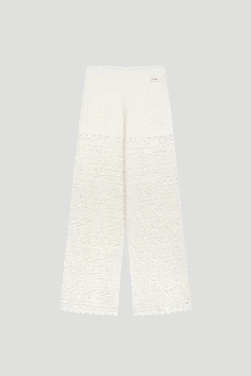 AUREA FLARED KNIT PANTS Damen