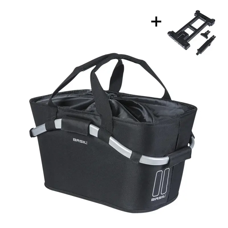 Basil Classic Carry All MIK - Fahrradkorb – hinten - schwarz