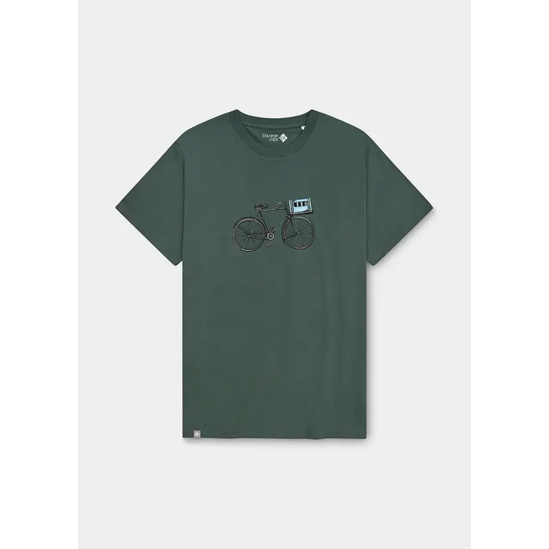 Bavarian Caps Cap T-Shirt "Expresslieferdienst" Dunkelgrün