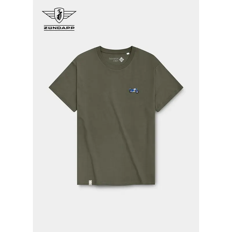 Bavarian Caps T-Shirt "Zündapp" Dunkelgrün