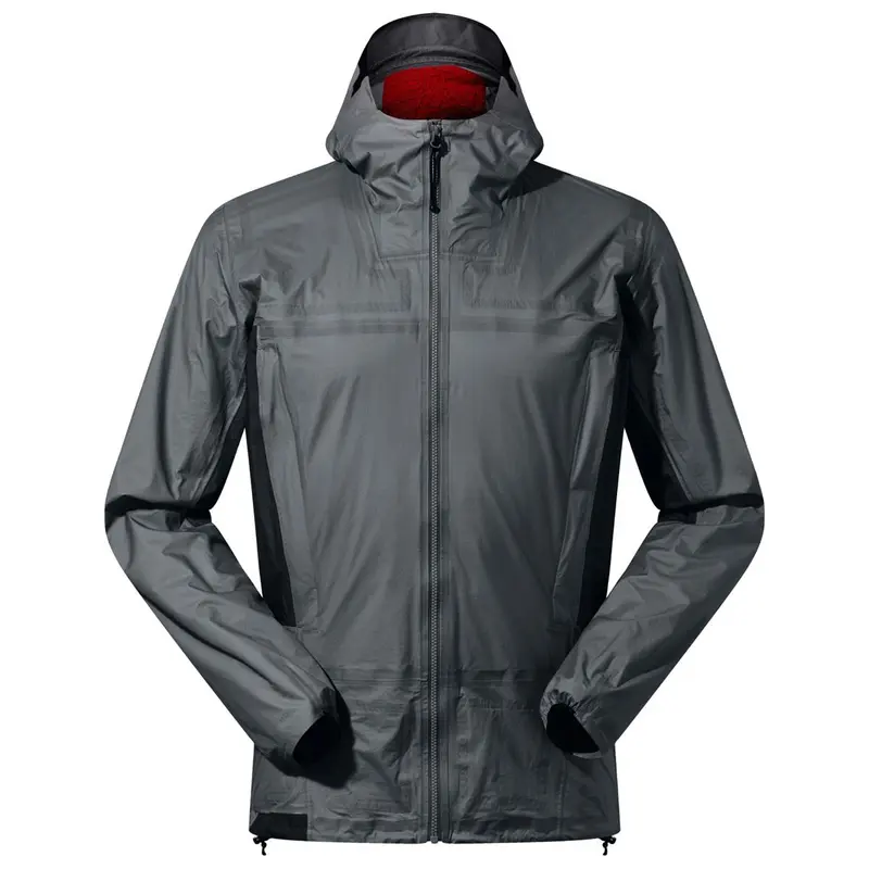 Berghaus M MTN Guide Hyper Alpha Jacket grey pinstripe jet black Herren Outdoorjacke