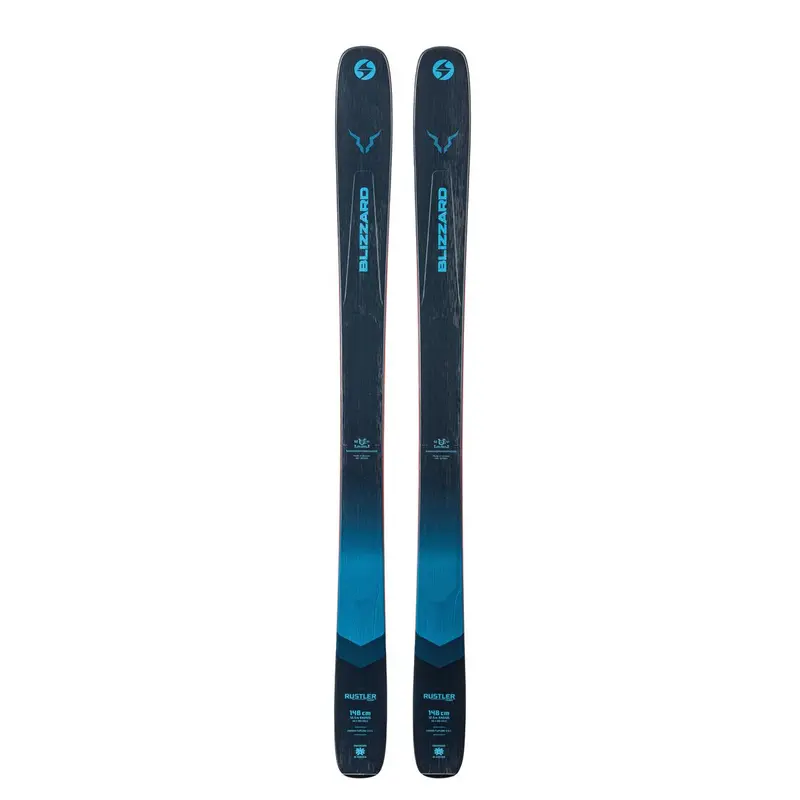 Blizzard Rustler Team blau + Salomon LR 6 Bindung