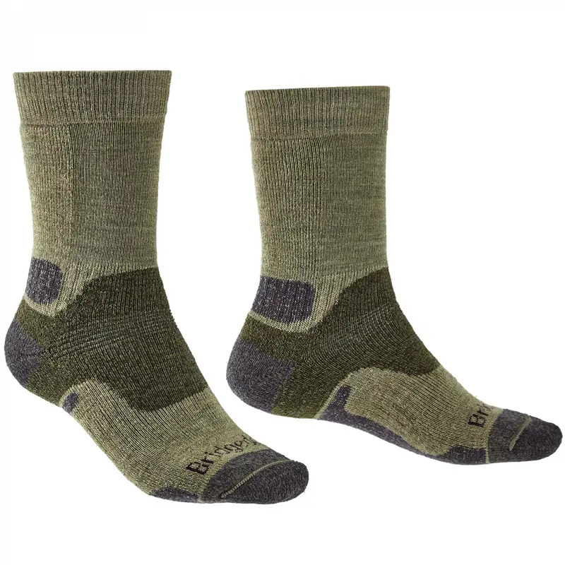 Bridgedale Hike Midweight Trekkingsocken green