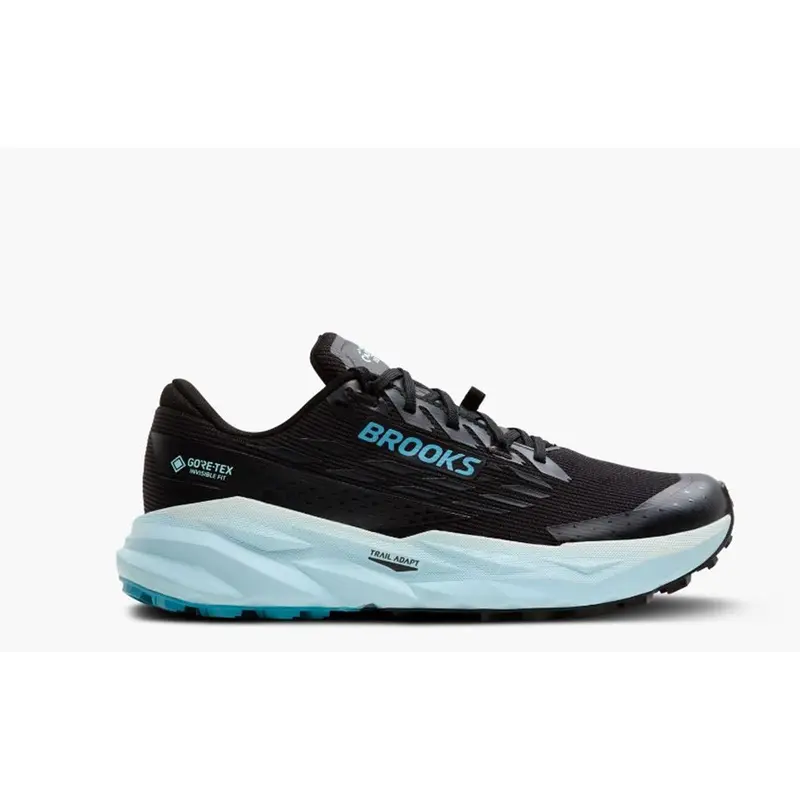 Brooks Cascadia 19 GTX Women black ebony blue flower