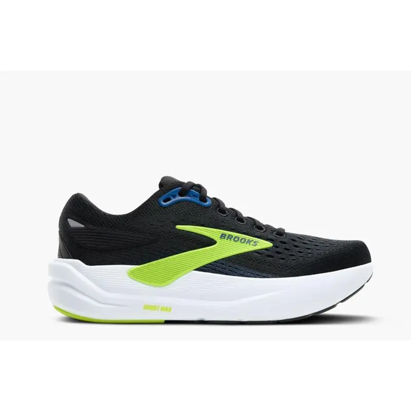 Brooks Ghost Max 3 Men black navy acid lime