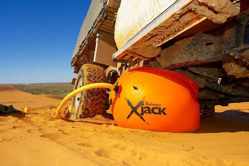 Bushranger XJack Airjack Wagenheber 75 cm, für Fahrzeuge bis max. 4 to.