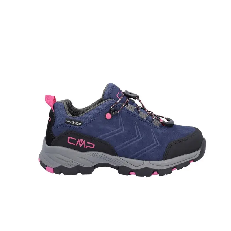 CMP Kids Melnick low Trekking WP blue fuxia (Größe 38 bis 41)