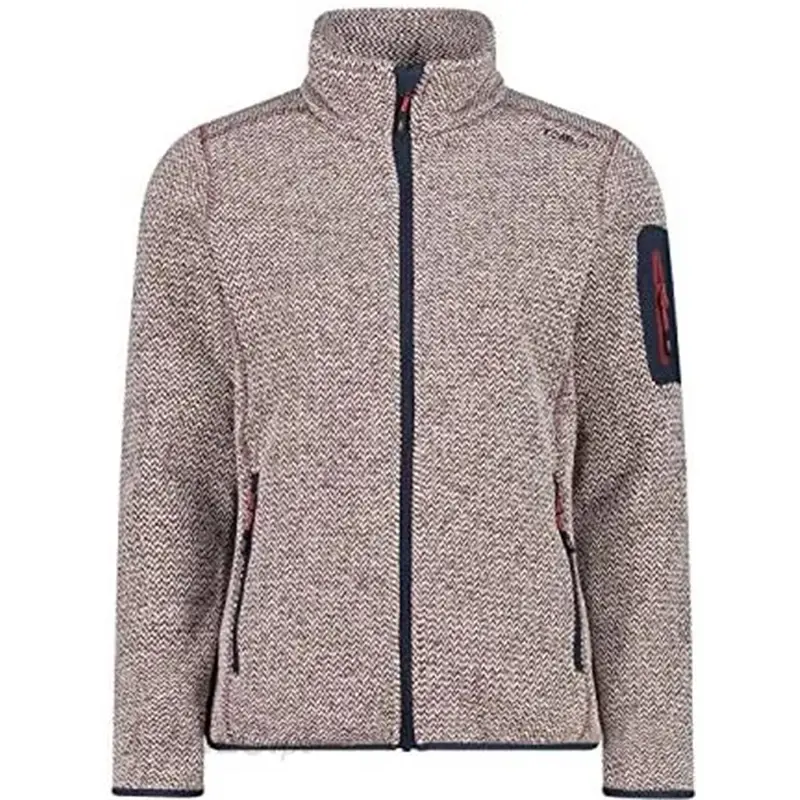 CMP Knitted Melange Fleece W Damen Fleecejacke
