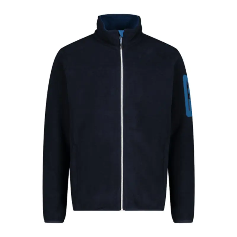 CMP Man Jacket blue petrol Herren Fleecejacke