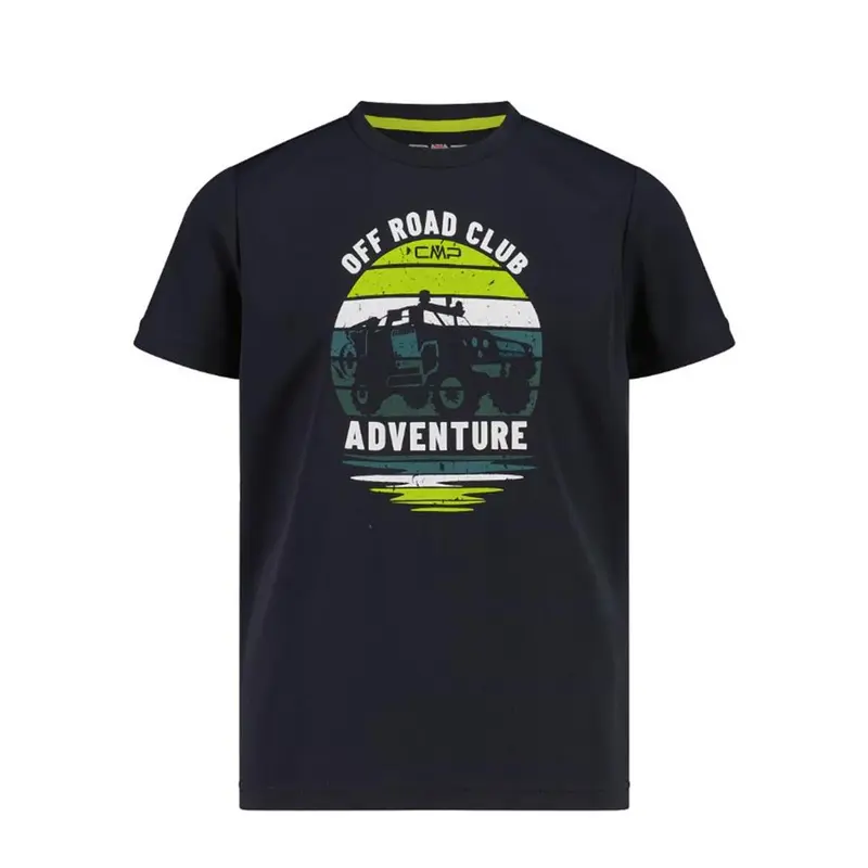 CMP Sport Boy Funktions-T-Shirt anthracite acido