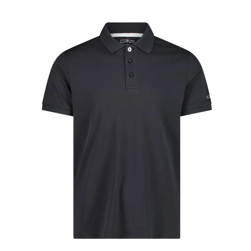 CMP Sport Man Polo Funktions-Poloshirt anthracite bianco