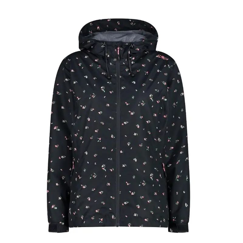 CMP Sport Woman Jacket Fix Hood anthracite orchidea