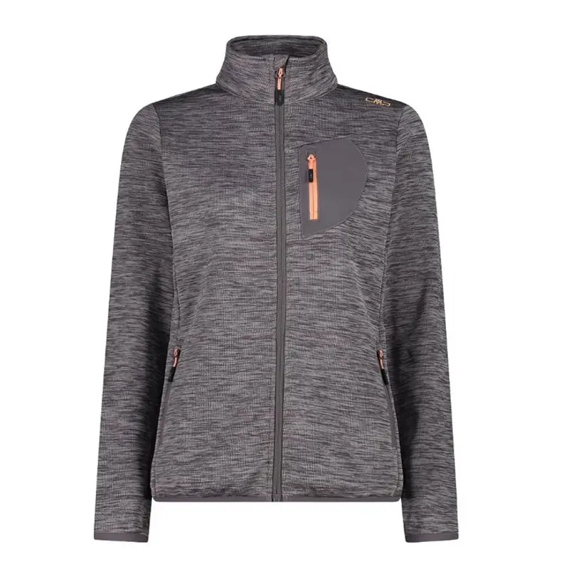 CMP Sport Woman Knit-Tech Jacket terra mel.