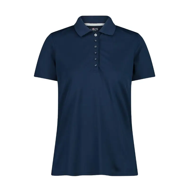 CMP Sport Woman Pique-Poloshirt blue stone