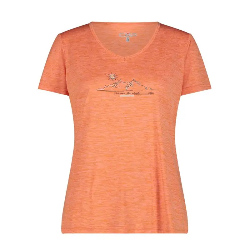 CMP Sport Woman T-Shirt tangeri mel.