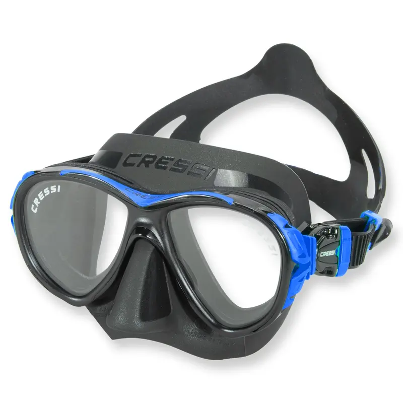 Cressi Quantum Tauchmaske – Anti-Fog-System, großes Sichtfeld & hoher Tragekomfort