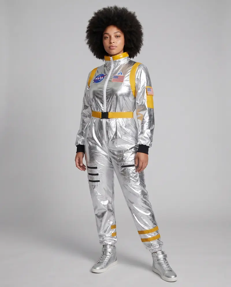 Damen Astronautenanzug mit Zubehör Drune