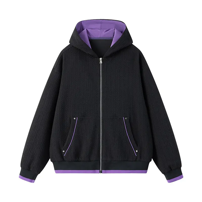 Damen Bequeme und modische Kapuzenjacke Drune