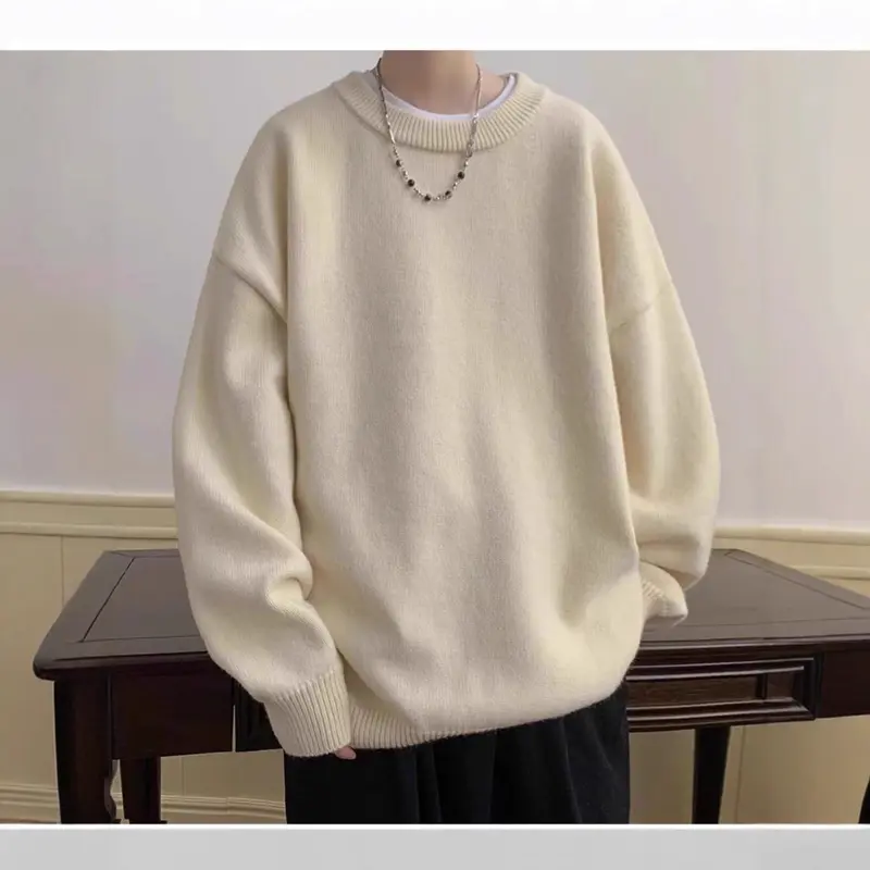 Damen Bequemer Oversized Pullover Drune