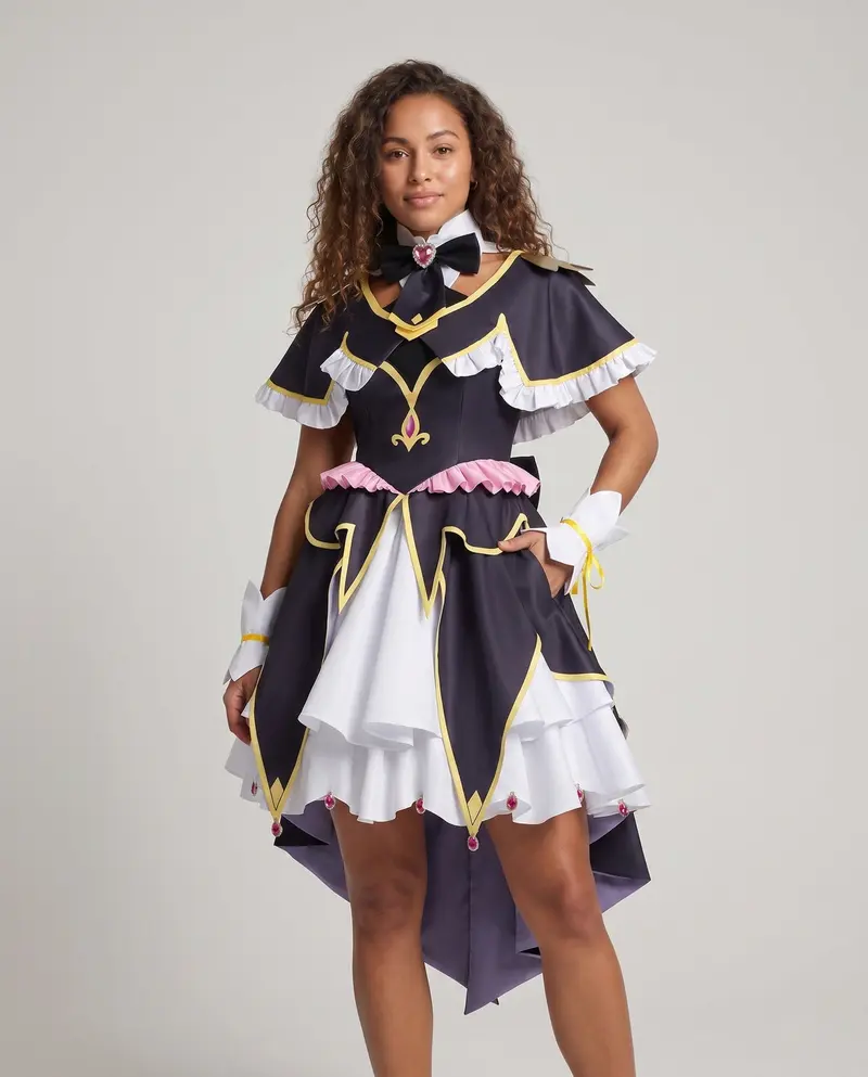 Damen Cosplay-Kleid mit elegantem Design und kunstvollen Details Drune
