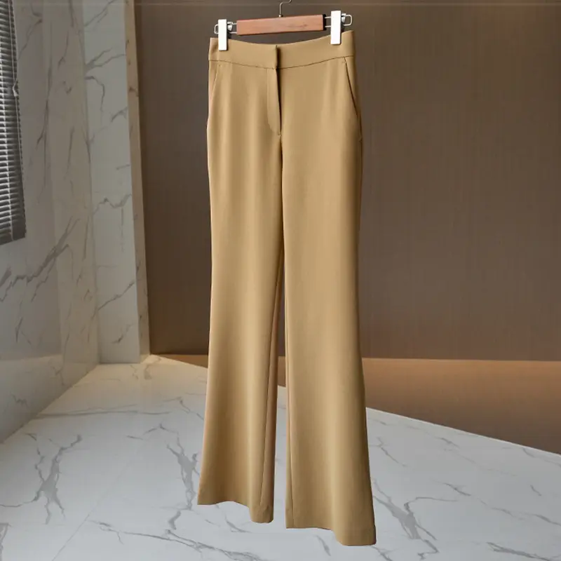Damen Elegante und bequeme High-Waist Trousers Drune