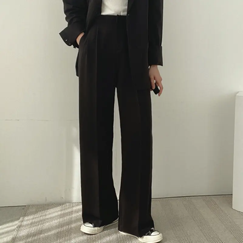 Damen Elegante und bequeme Hochtaillierte Hose Drune