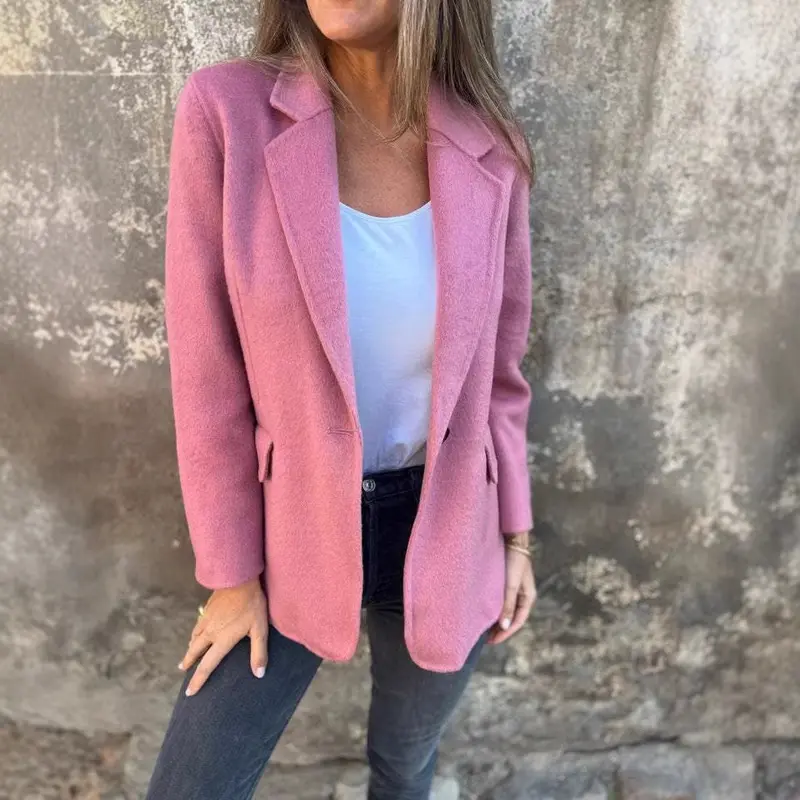 Damen Eleganter Blazer mit feinen Details Drune