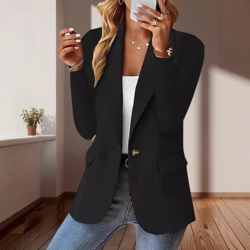 Damen Eleganter Blazer mit modernem Schnitt Drune