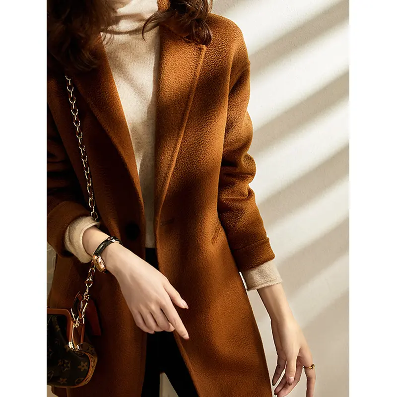 Damen eleganter und modischer Langblazer Drune