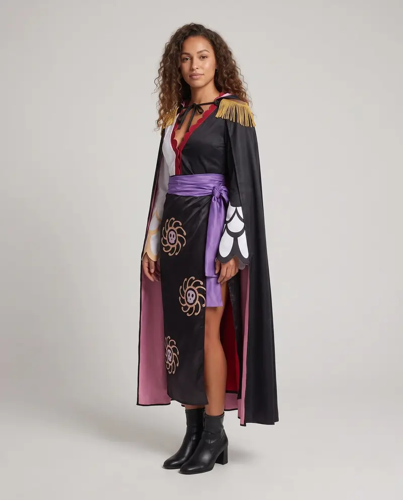 Damen Elegantes Set aus kurzen Ärmeln und femininer Wickelrock Drune