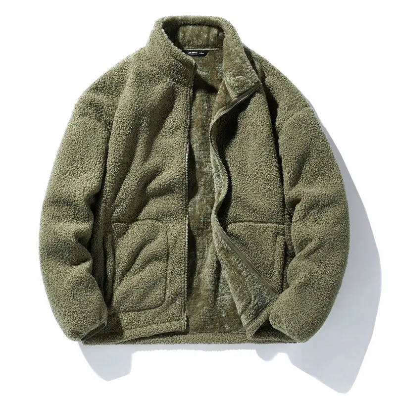 Damen Fleece-Jacke mit hohem Kragen Drune