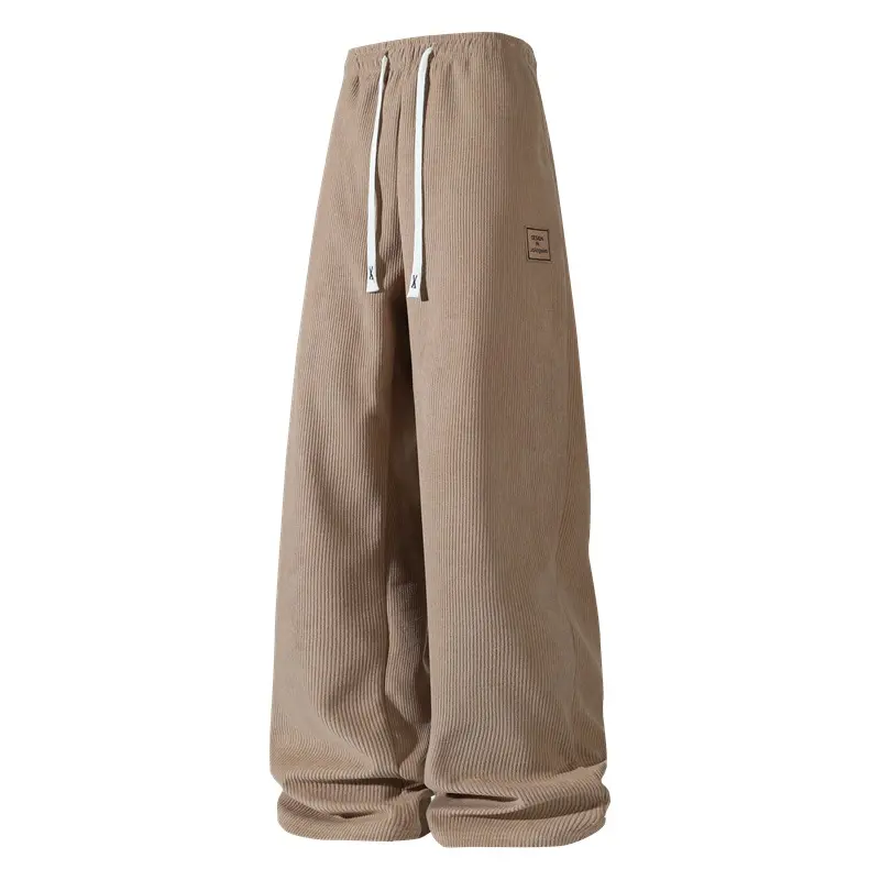 Damen Gefütterte Cord-Jogginghose mit Teddyfutter, Kordelzugbund & Seitentaschen Drune