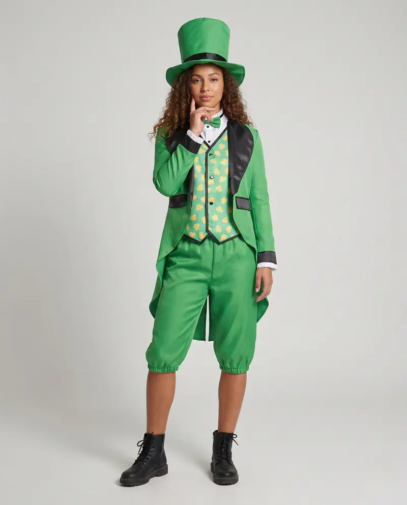 Damen Kostümset mit Jacket, Shorts und Accessoires Drune