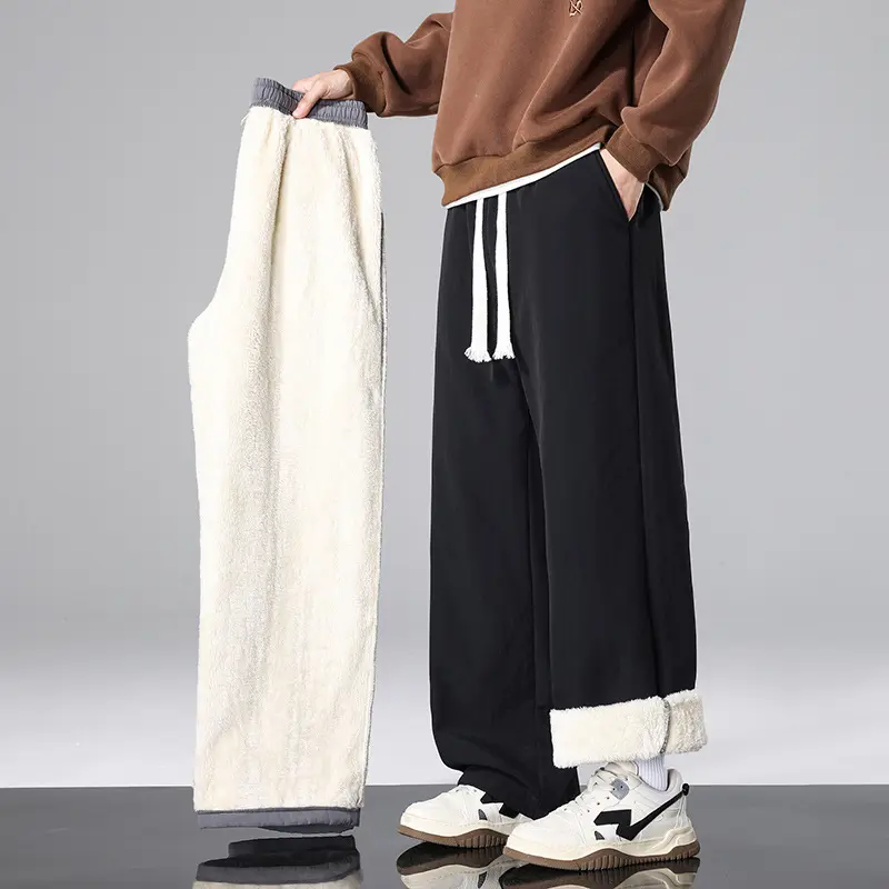 Damen Kuschelige Fleece Freizeithose