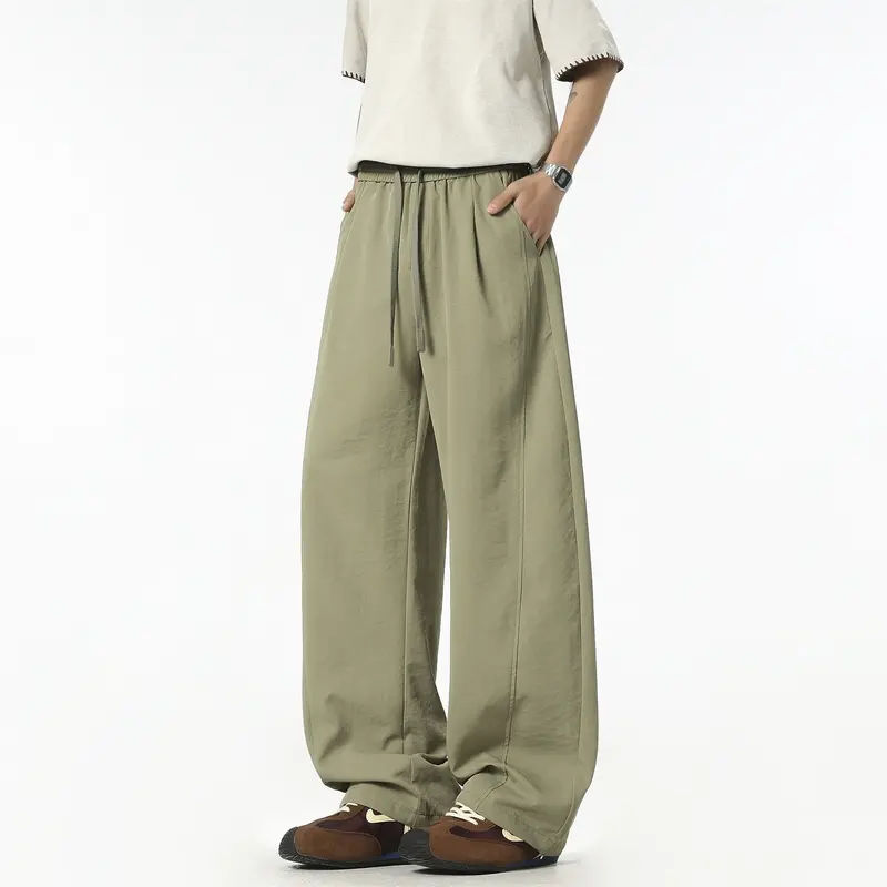 Damen Lässige und bequeme Weitgeschnittene Hose Drune