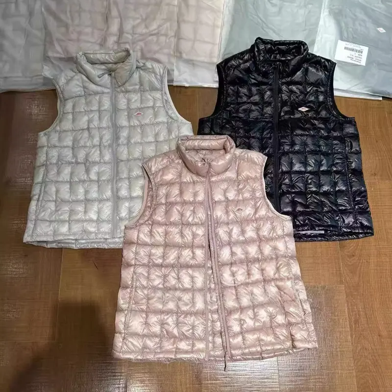 Damen leichte gesteppte Steppjacke mit hohem Stehkragen und Reißverschluss Drune