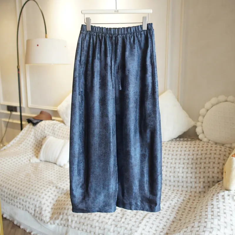 Damen Leichte und bequeme Palazzo-Hose Drune