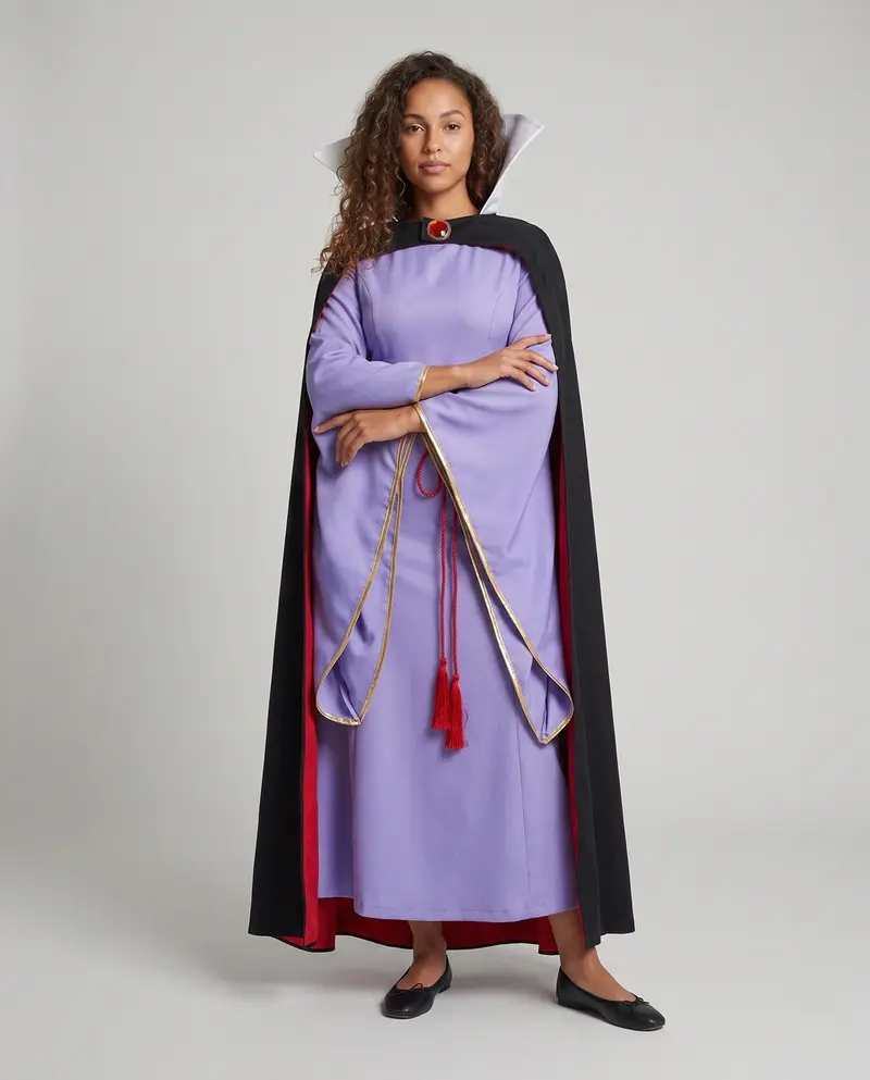 Damen Märchenhafte Königinnenrobe mit elegantem Umhang Drune