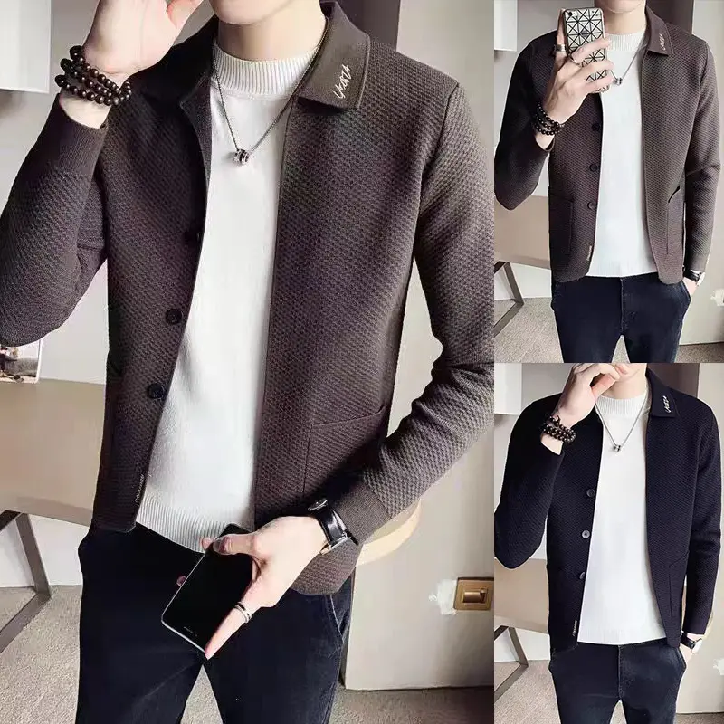 Damen Moderne Strickjacke mit strukturiertem Design Drune
