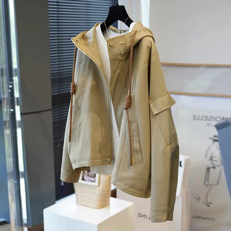 Damen Modische Jacke Drune