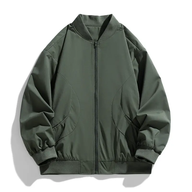 Damen Modische Übergangsjacke mit hohem Kragen Drune