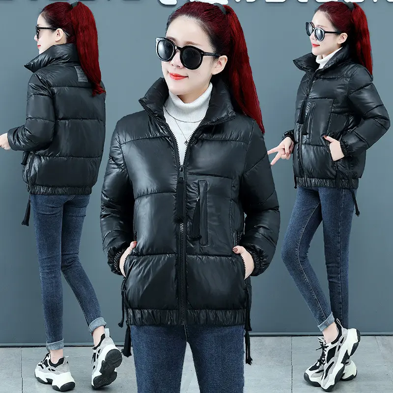 Damen Modische Wattierte Kurzjacke Drune