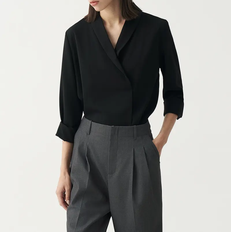 Damen Modischer Blazer mit modernem Schnitt Drune