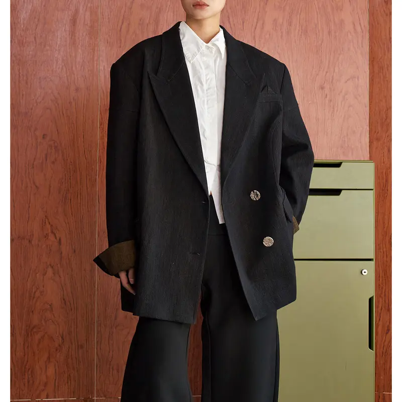 Damen Oversized Blazer aus hochwertigem Stoff Drune
