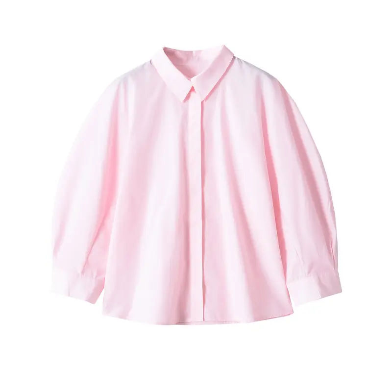 Damen Oversized Kurzjacke mit Stehkragen und weiten Raglanärmeln Drune